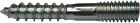 PATTE A VIS D9  10 X 60  INOX  A4 Bte de 20