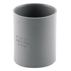 Manchon de descente Ø50 femelle/femelle gris - MANCHON FF 16 GRIS 50p