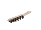 Brosse à manche fil acier - 28cm