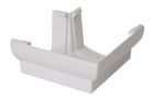 ANGLE DE GOUTTIERE EXTERIEUR A 90° POUR PROFILE GOUTTIERE OVATION 28 BLANC - AEC28B