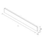 Crédence MARBRE BLANC 1000