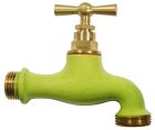 ROBINET LAITON-VERT ANIS 15X21-20X27 Coque