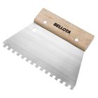 Peigne spatule dent château avec manche en bois 8 mm / 587708