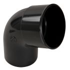 COUDE MALE/FEMELLE 67°30 DIAMETRE 80 NOIR      - CR6GTN