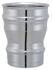 REDUCTION SIMPLE PAROI INOX 80 FEMELLE  / 60 MALE APOLLO PELLETS
