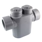 Siphon disconnecteur PVC évacuation Ø100-125 - SIPH DISC FF MONOBLOC Ø100