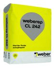 Mortier fluide autoplaçant - WEBEREP CL 242 gris sac de 25kg