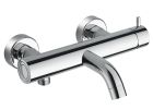 bain douche triverde mitigeur chrome
