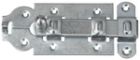VERROU BOX BOUTON POIRE  80 X 50 mm - DIAM. 10 mm Acier - P/10