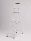 Marchepied aluminium simple MAXIBAT 7 marches - haut. 3,59m - Maxibat