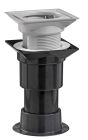 AVALOIR DE BALCON D100 GRIS CLAIR SANS ETANCH    - ABSE100