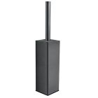 PORTE BALAI QUATTRO A POSER LAITON CHROME NOIR BROSSE