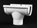 Naissance centraleà dilatationà joint - Naissance centraleà dilatationà joint pour Gouttière GD25 couleur BLANC