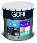 Peinture acrylique - GORISTYLE velouté blanc calibré - pot de 15L