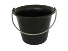 SEAU PLASTIQUE NOIR 11L ANSE 6,8MM
