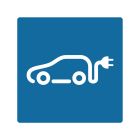 PLACE DE PARKING VEHICULE ELECTRIQUE ADH INTERIEUR 800 MM X 800 MM