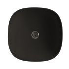 lavabo ceramique wild  dim 45 a poser sans trop plein blackmat
