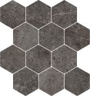 GRES CERAME - LST ESAGONA CIRCLE CARBON