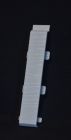 Jonction veinée bois - Jonction veinée bois pour Bardage Isocel couleur BLANC