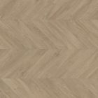 Revêtement de sol stratifié - Impressive Patterns Chevron chêne taupe - long. 120cm x larg. 39,6cm x ep. 8mm