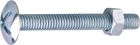 BOULON POEL ZINGUE 6X30 /200