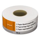 Bande à joint papier renforcée pour plaque de plâtre en rouleau - long. 75m x larg. 53mm