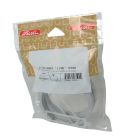 2 COLLIERS LYRE AVEC ATTACHE DIAMETRE 100 GRIS S/SACHET - 2CA10GT