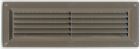 GRILLE A PERSIENNES RECTANGULAIRE 165X86 A/M MARRON