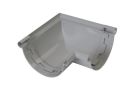 ANGLE DE GOUTTIERE A COLLER A 90° POUR PROFILE LG25 GRIS - UANC25