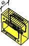 Module complémentaire - Eco-Fix Q60 - long. 1,40m x ep. 60mm