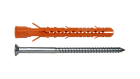 Cheville cadre double exp. mbs 8x100+vis torx t30