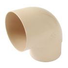 COUDE ESTHETIQUE INTERIEUR TUBE MALE/FEMELLE 87°30 DIAMETRE 100 SABLE - UCT8GT1S