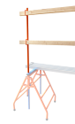 Théard - Paire de supports pour garde-corps - 1,1m