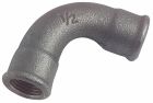 Courbe - Fonte galva - 90° - Grand Rayon - Femelle Femelle 33/42 N°2