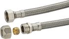 flexible alim. inox bicone Ø12 - F.12x17 long.150 mm 9x12