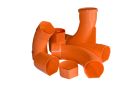 COUDE 45° FF DN090 - BATIFIBRE - PP SN4