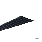 Lambris Type  SE  4 frises ep10mm 0,25 x 5ml Anthracite