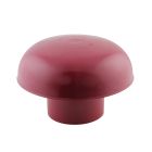 Chapeau de ventilation avec moustiquaire Ø80 tuile - CHAP VENTILATION D 80 TUILE