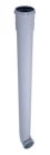 DAUPHIN COUDE ESRHETIQUE 1ML POUR TUBE DESCENTE TD 100 GRIS - DCF10T