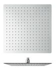 pomme de douche sandwich carree 300 mm inox anticalcaire