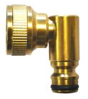Raccord tournant coude rapide rond F20x27