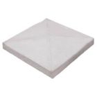 CHAPEAU POINTE DE DIAMANT (10UN) 40X40X5 GRIS