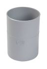 MANCHON FEMELLE/FEMELLE DIAMETRE 100 GRIS - JTGT