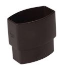 MANCHETTE MALE/FEMELLE POUR TUBE DESCENTE  90X56 OVATION 28  MARRON   - ZNGTM