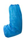 Manchette polyéthylène bleue 40 cm (100 pcs)