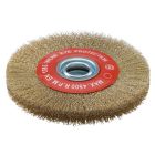 BROSSE CIRCULAIRE AVEC BAGUES D.200X20X32FIL ONDULE LAITONNE