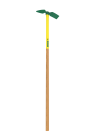 SERFOUETTE FORGÉE DUOPRO PL 30 CM MANCHE BOIS