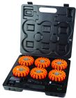BALISES LED (VALISE 6 PCS) RECHARGEABLES + MAGNETIQUES