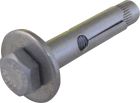 CHEVILLE SERRU TH M10 INOX Bte de 50 - Cheville douille en inox tête hexagonale M10- SERRU - diam. 14 mm x long. 70 mm - Boîte de 50