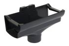 NAISSANCE CENTRALE DIAMETRE 80 POUR PROFILE GOUTTIERE OVATION 28  ANTHRACITE   - NAD28A